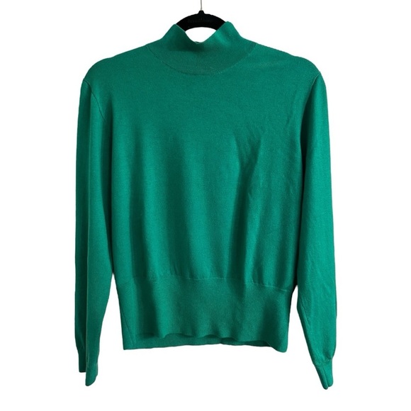 J. Crew Sweater Green Large - Picture 2 of 7